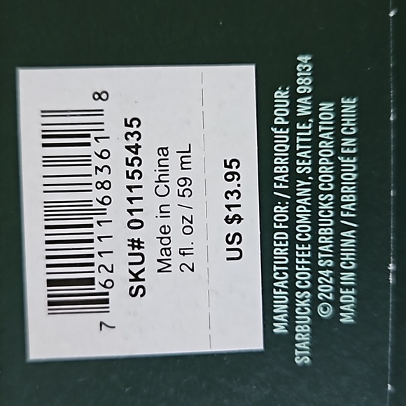 NIB ☕️ Ornament WISCONSIN - Xmas Starbucks Mug (2 fl oz) - 2024 Discovery Series - Picture 7 of 7